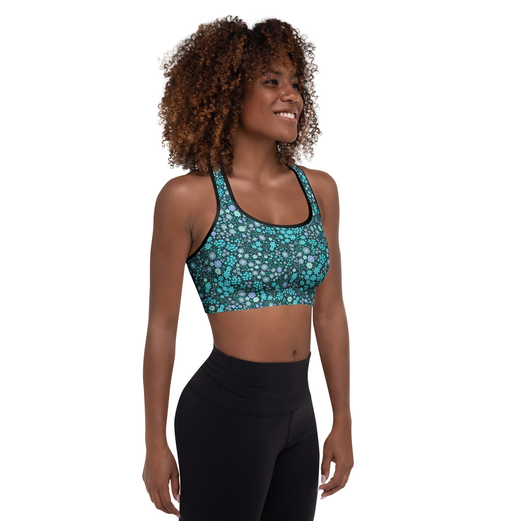 Freedom Padded Sports Bra - Daisy Daze 4221450_10862