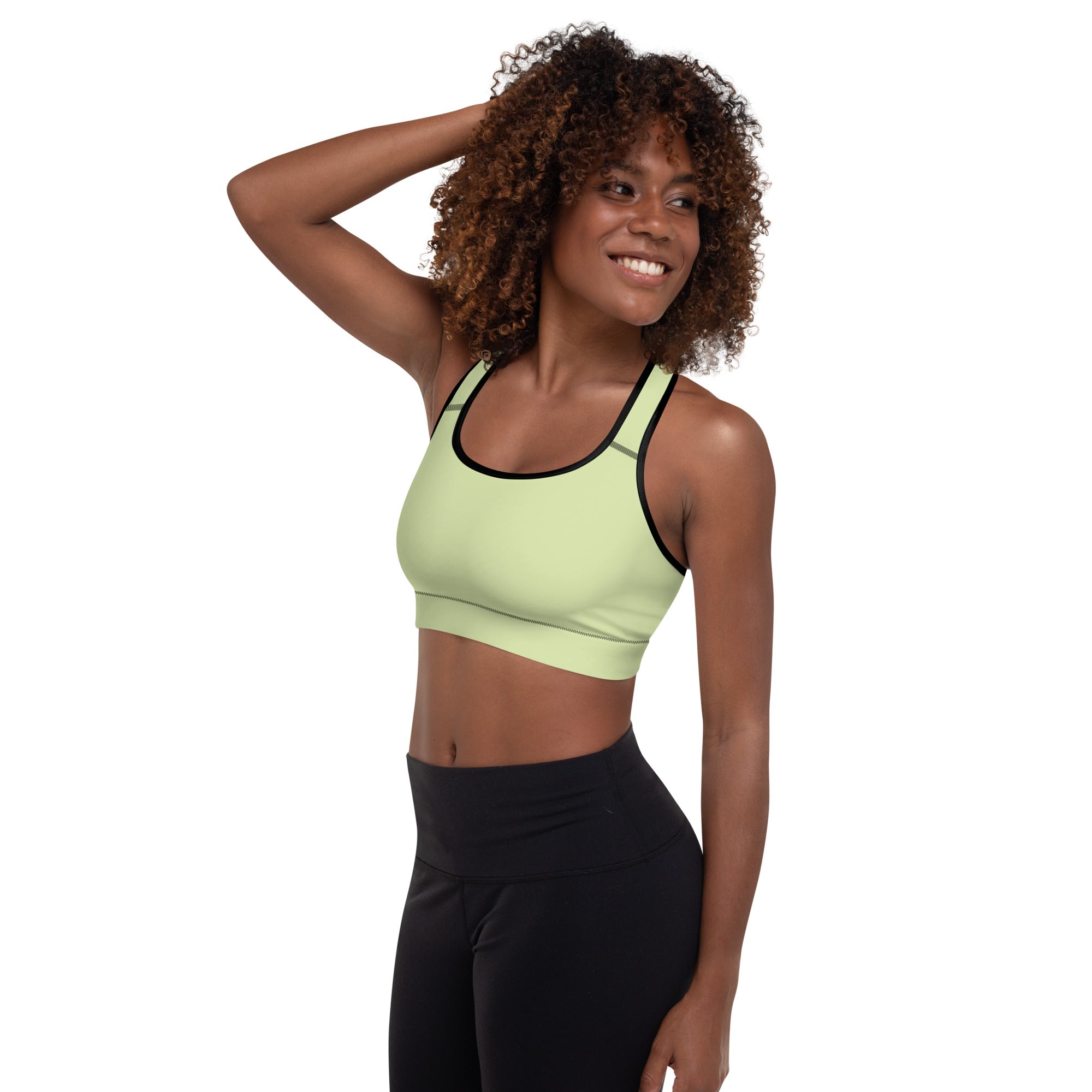 Freedom Padded Sports Bra - Green Speckles 4545106_10862