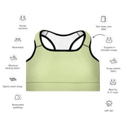 Freedom Padded Sports Bra - Green Speckles 4545106_10862
