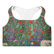Freedom Padded Sports Bra - Klimt Sunflowers 4548144_10868
