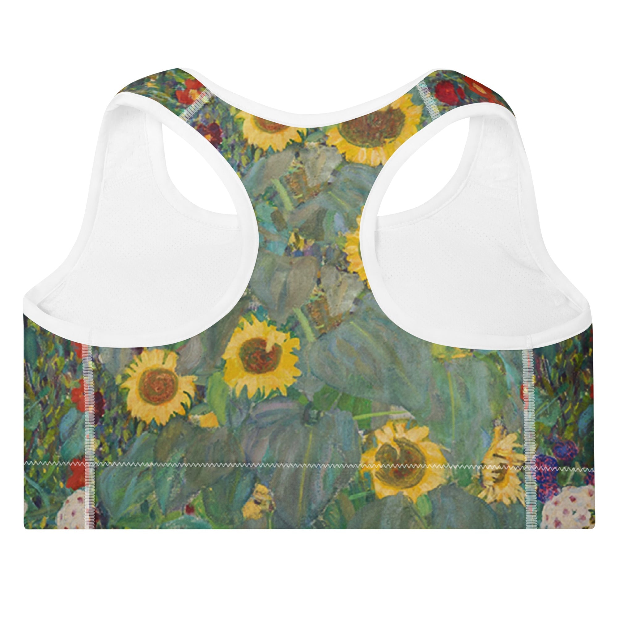 Freedom Padded Sports Bra - Klimt Sunflowers 4548144_10868