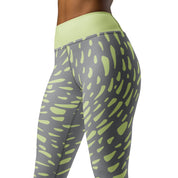 High Rise Leggings - Green Speckles 3390128_8353