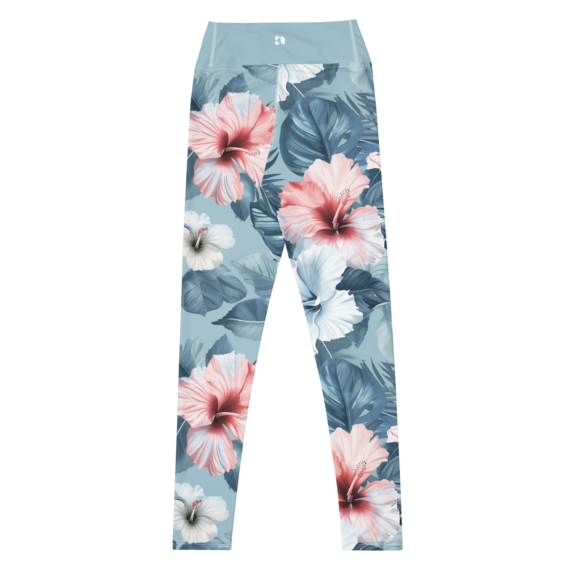 High Rise Leggings - Summer Hibiscus 5315873_8353