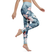 High Rise Leggings - Summer Hibiscus 5315873_8353