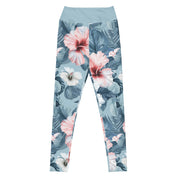High Rise Leggings - Summer Hibiscus 5315873_8353
