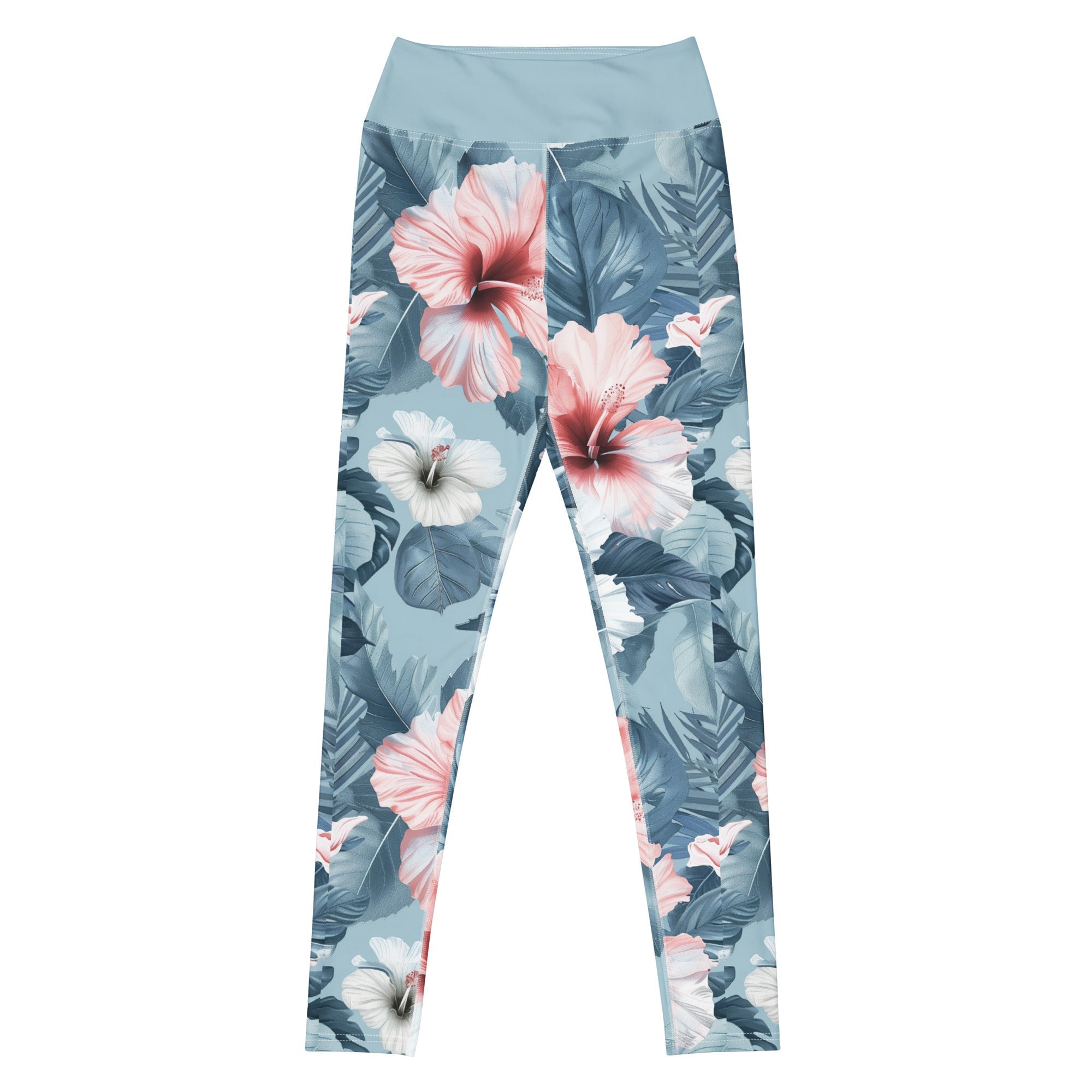 High Rise Leggings - Summer Hibiscus 5315873_8353