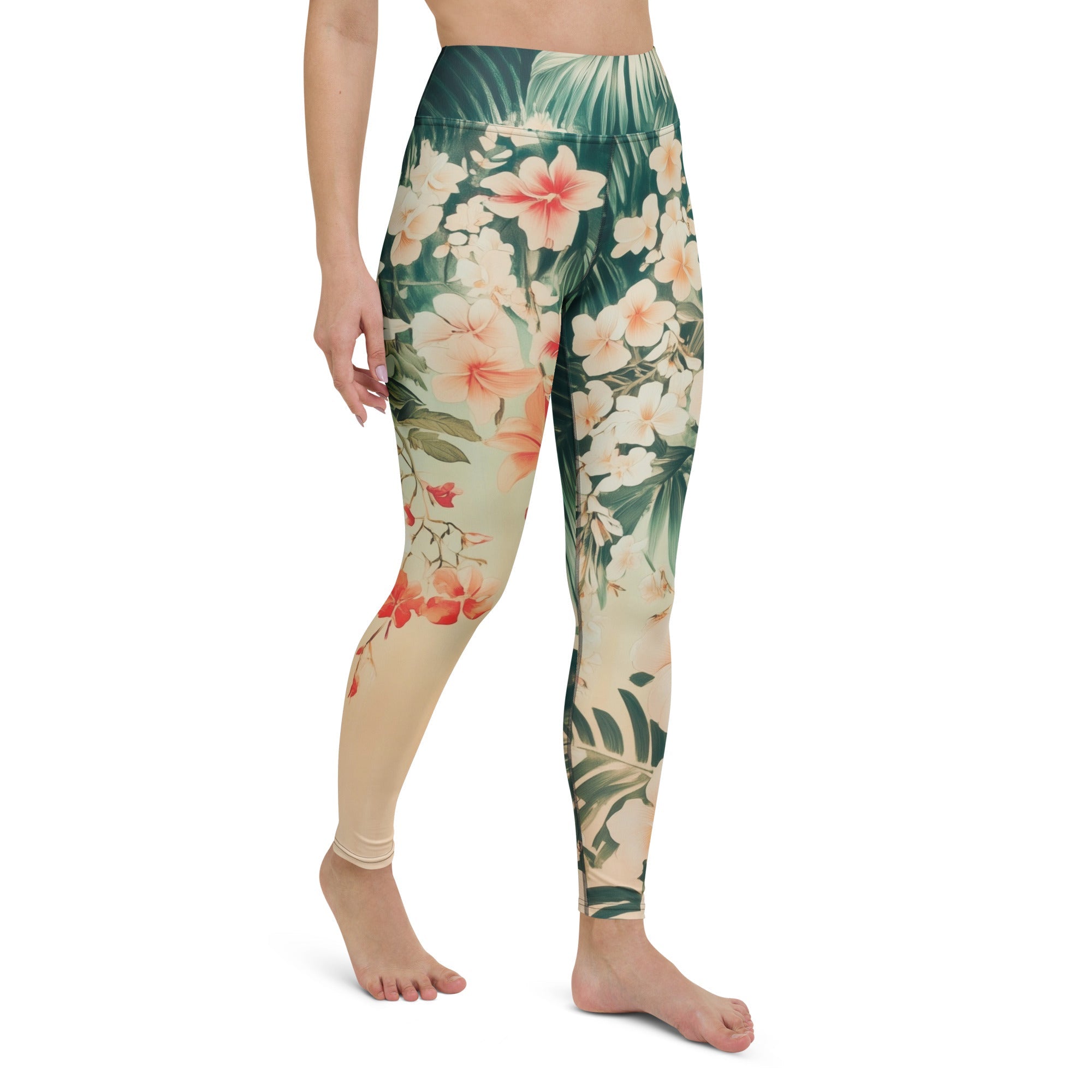 High Rise Yoga Leggings - Birdsong Blush 7513518_8353