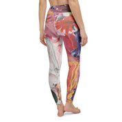 High Rise Yoga Leggings - Bloom Trip 3849478_8353