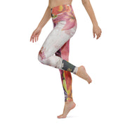High Rise Yoga Leggings - Bloom Trip 3849478_8353