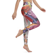 High Rise Yoga Leggings - Bloom Trip 3849478_8353