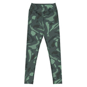 High Rise Yoga Leggings - Camo Flow 8455496_8353