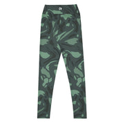 High Rise Yoga Leggings - Camo Flow 8455496_8353