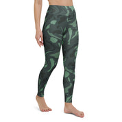 High Rise Yoga Leggings - Camo Flow 8455496_8353