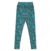 High Rise Yoga Leggings - Daisy Daze 6794990_8353