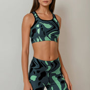 Welly Longline Sports Bra - Camo Flow 3088183_12290