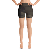 Yoga Shorts - Camo Black 7585