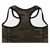 Freedom Padded Bra - Camo Army Green 9825437_10862