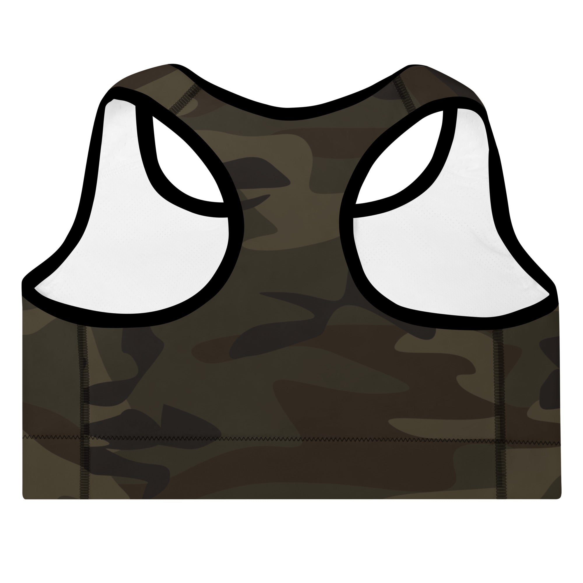 Freedom Padded Bra - Camo Army Green 9825437_10862