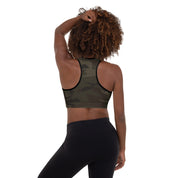 Freedom Padded Bra - Camo Army Green 9825437_10862