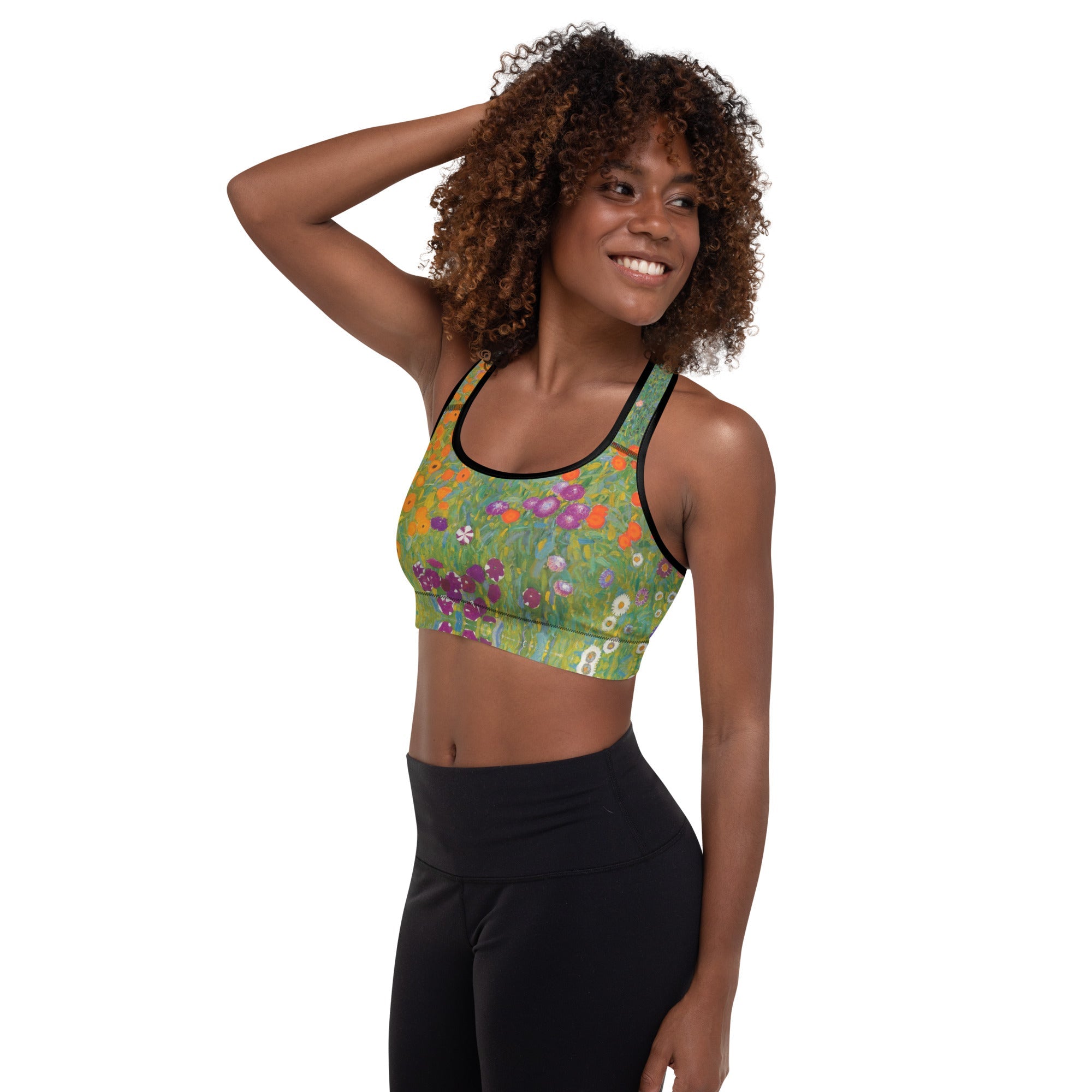 Freedom Padded Bra – Gustav Klimt's Flowers 63BD15659B00F_XS