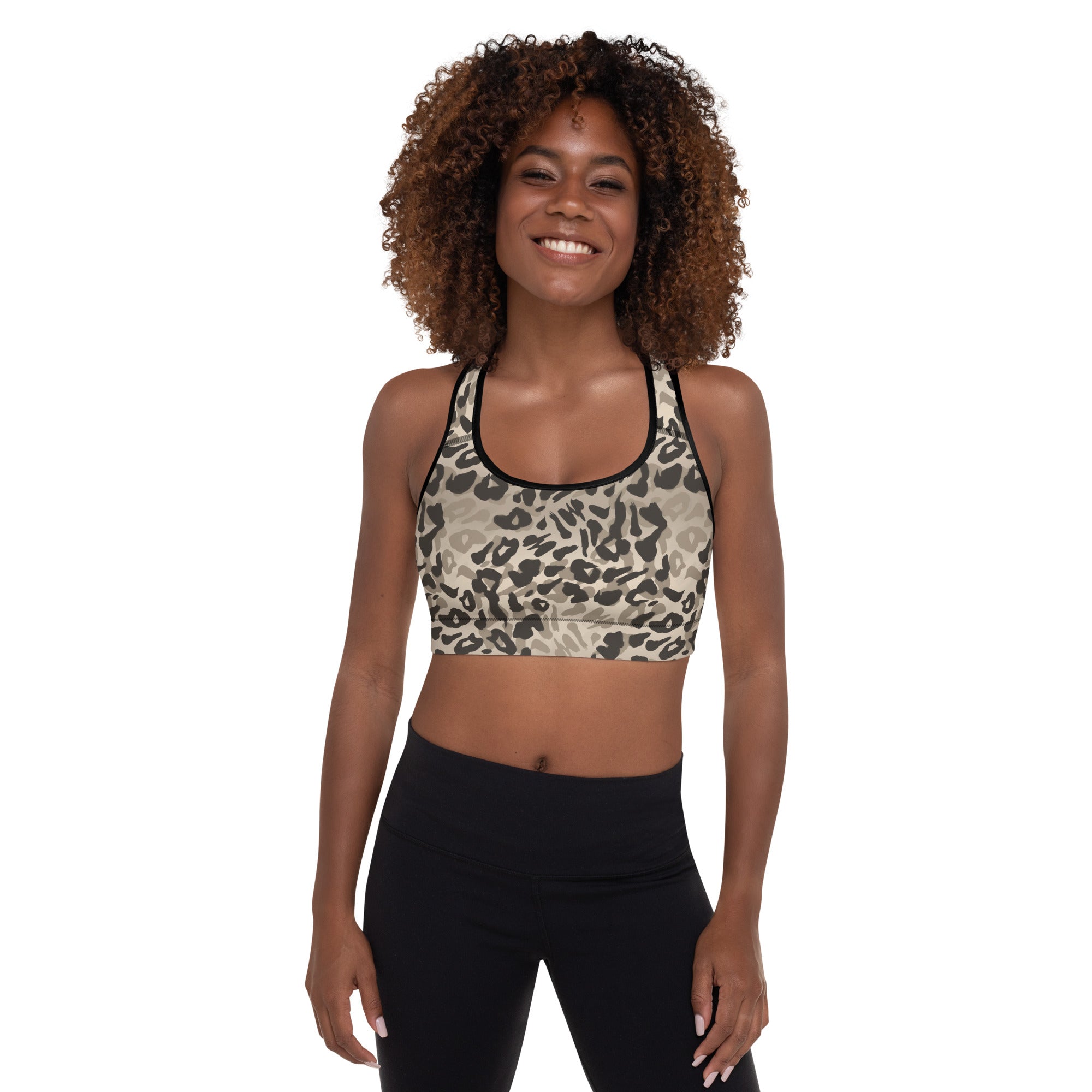 Freedom Padded Yoga BH - Wild Leopard 6122900D1AE0D_XS