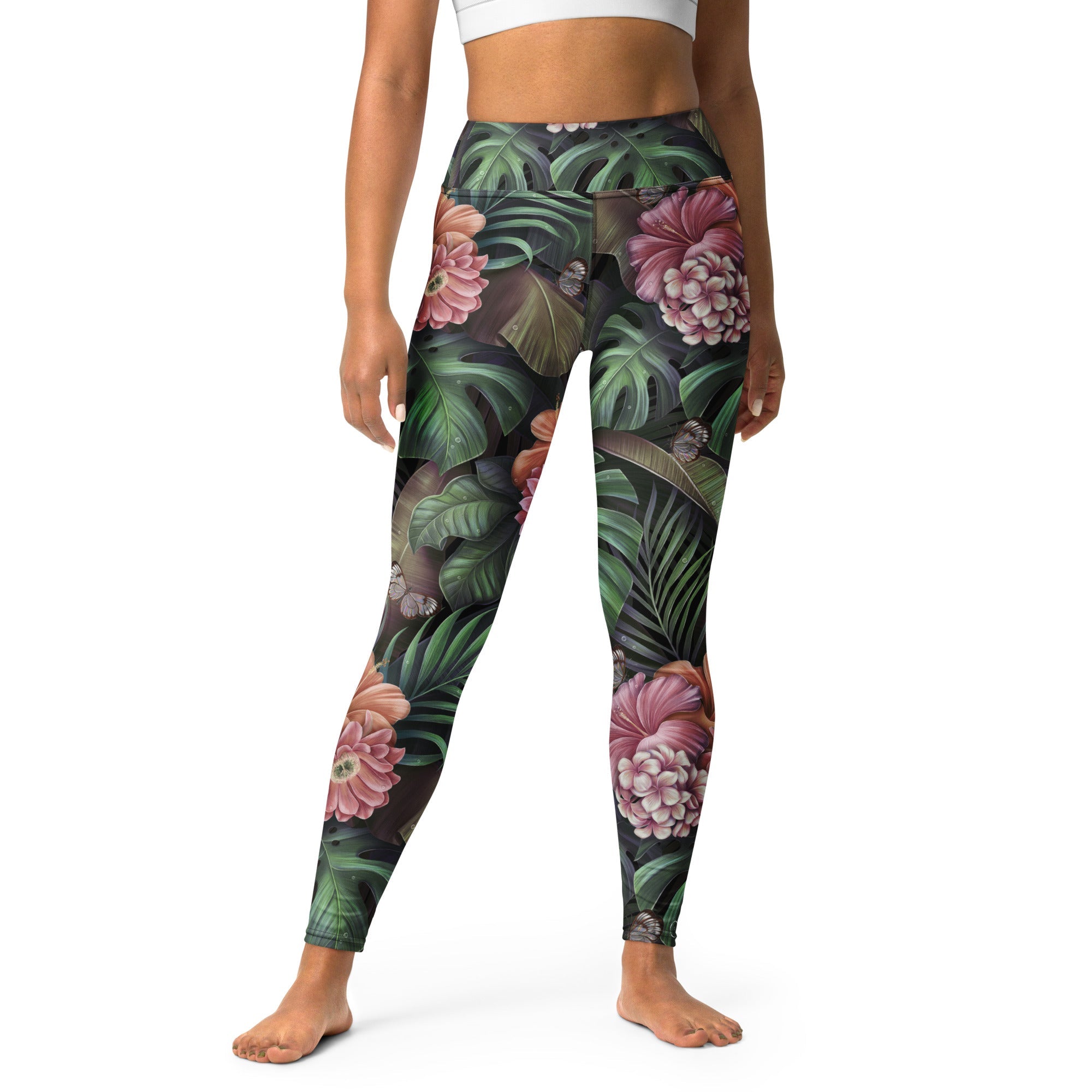 beyond yoga floral leggings