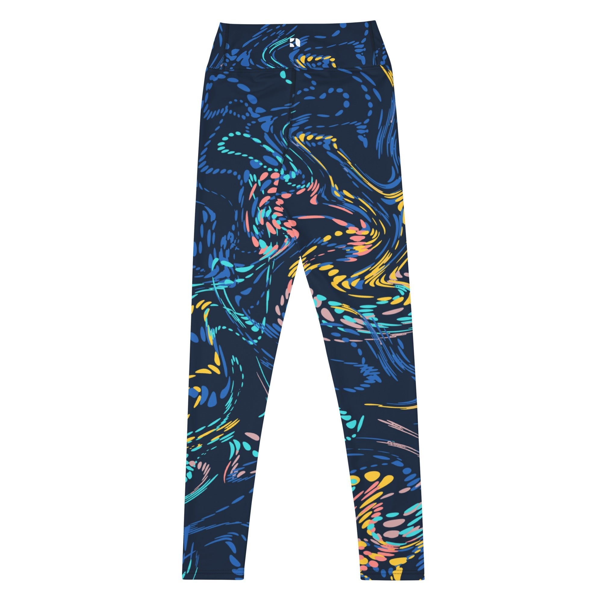 High Rise - Swirls in Blue 649449240088D_XS
