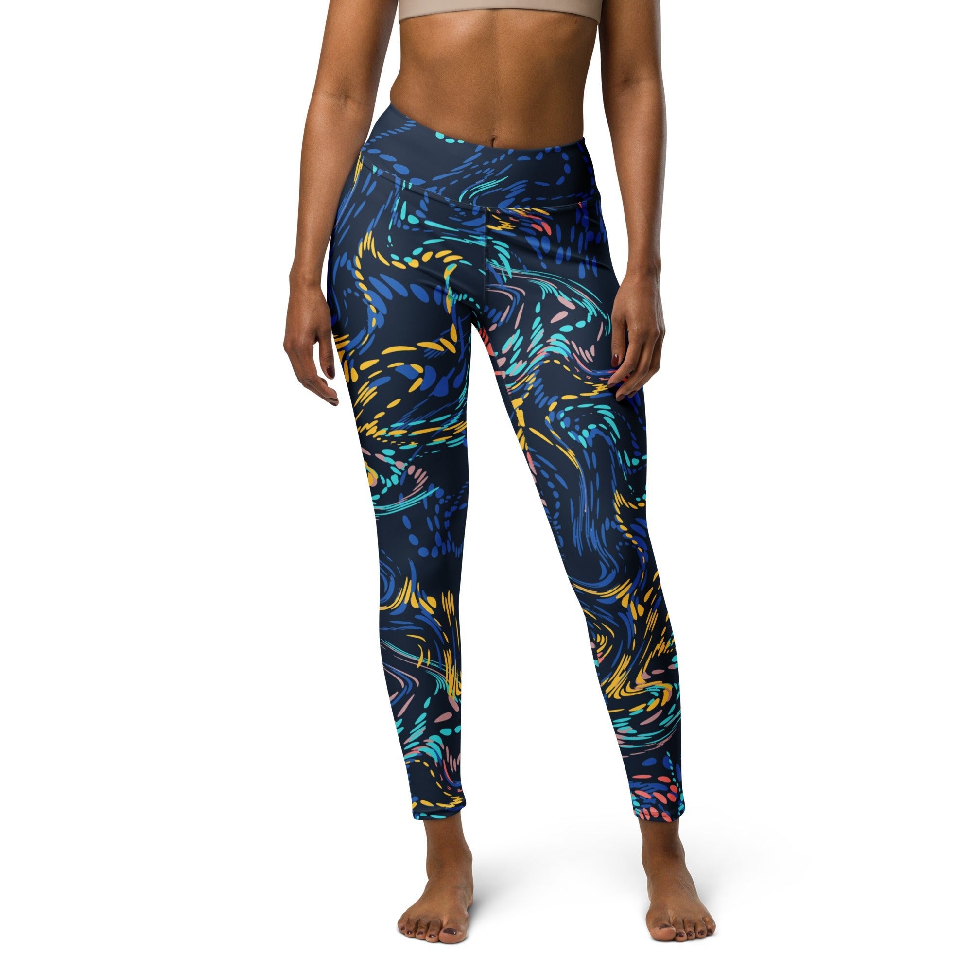 High Rise - Swirls in Blue 649449240088D_XS
