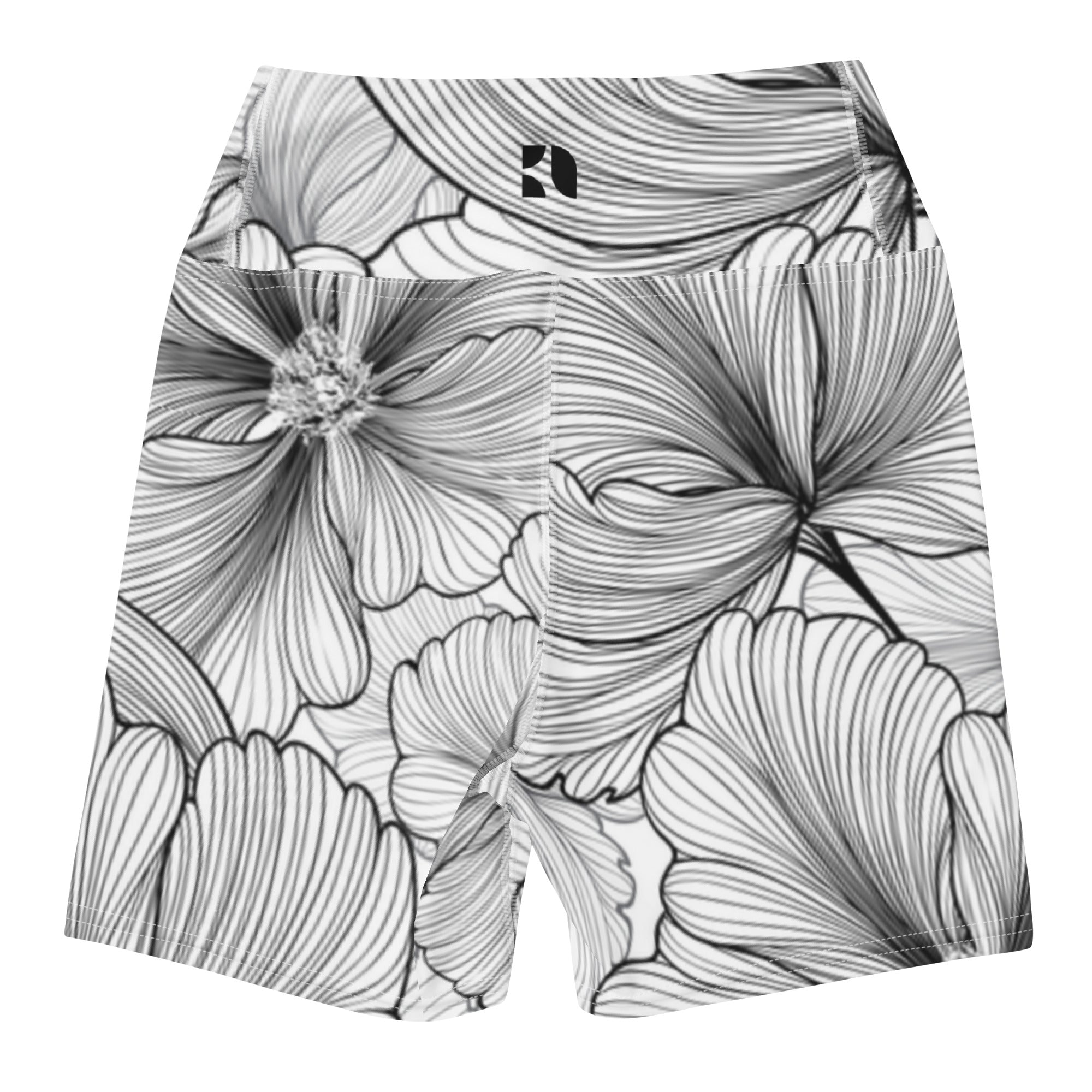 Shorts - Flower Power 6458EB22A0DEE_XS