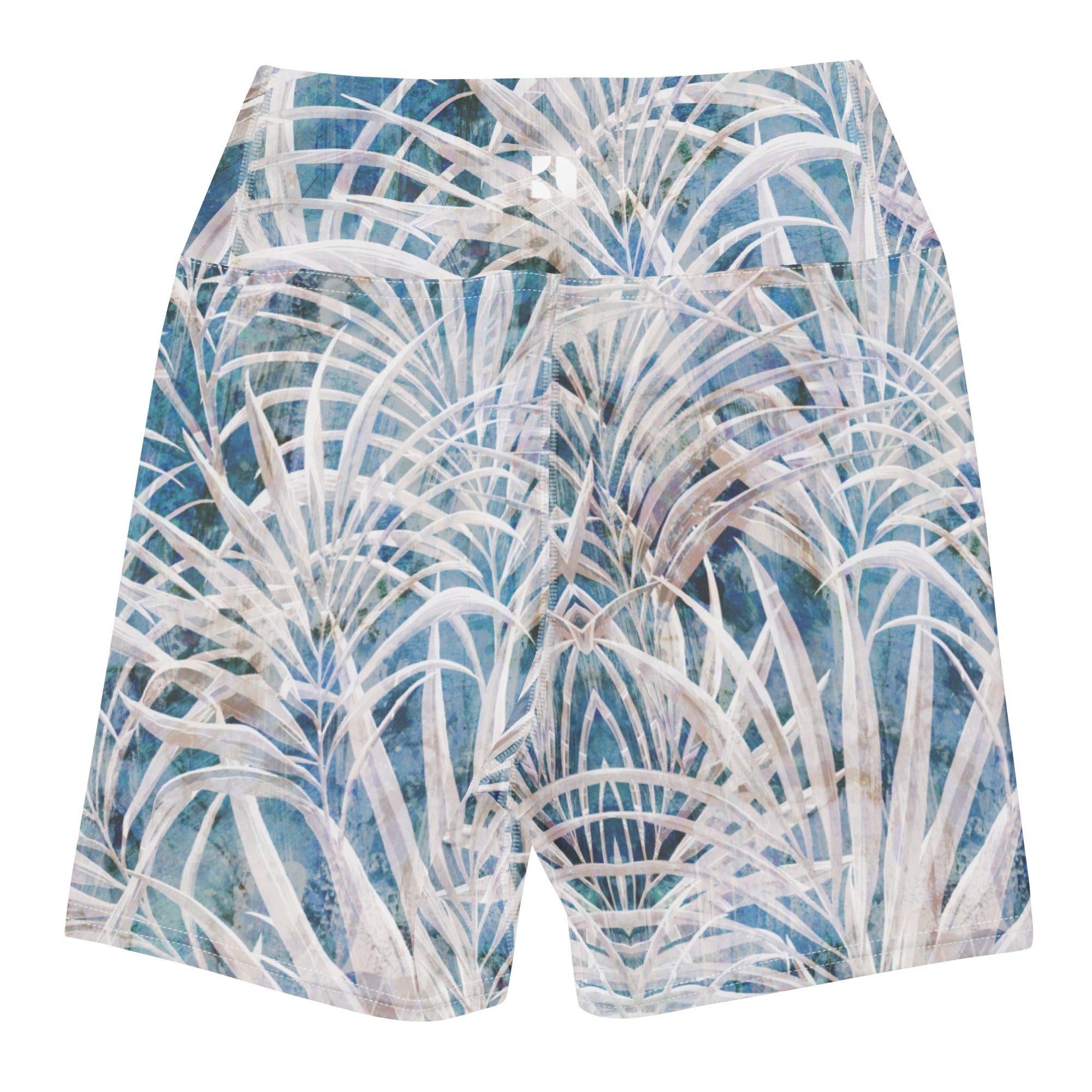 Yoga Shorts - Tropical Bliss 648709DA9948C_XS