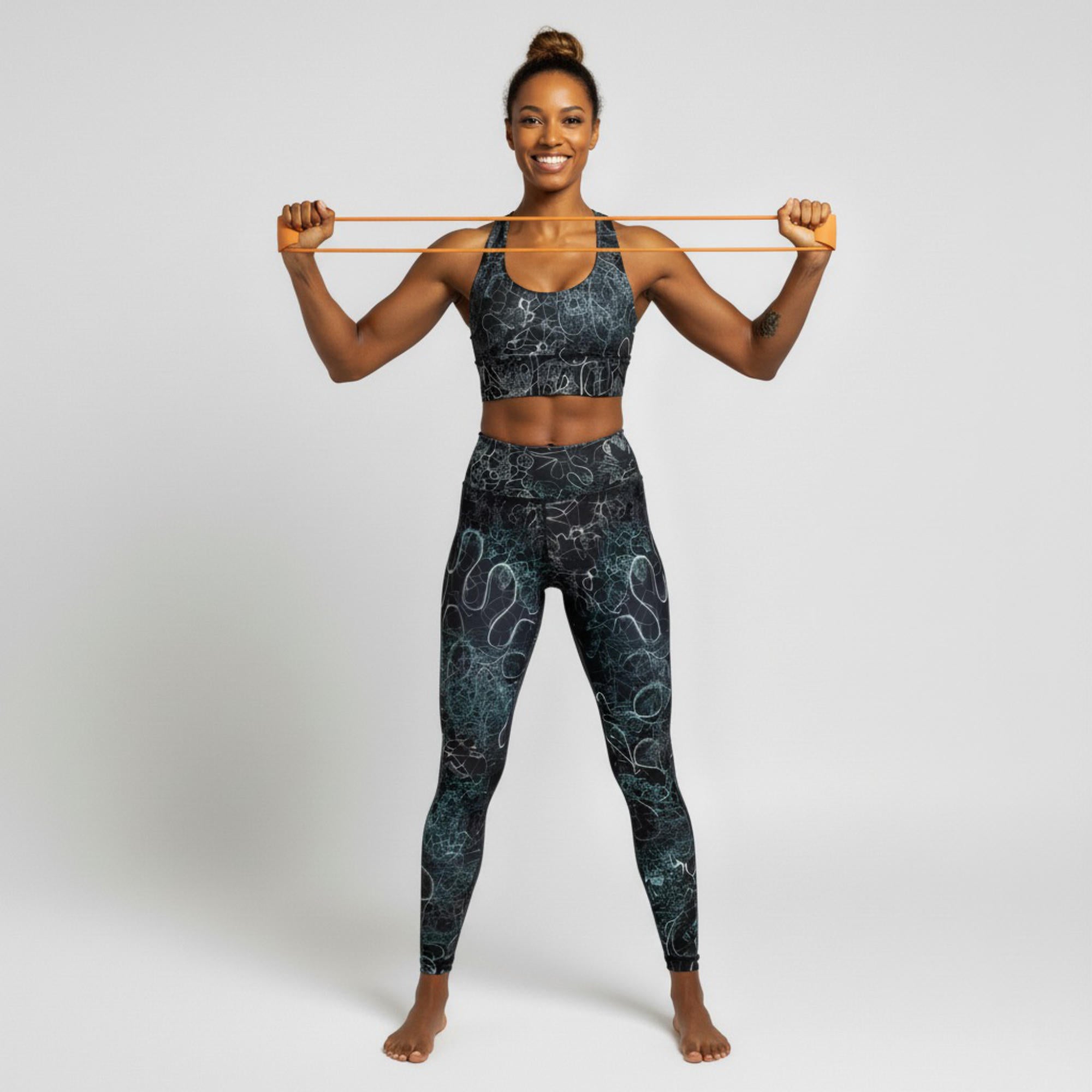 High Rise Leggings - Nocturne
