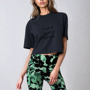 Crop Top Take your Time cdd6b1359e0505b0953f9f2c7c373458