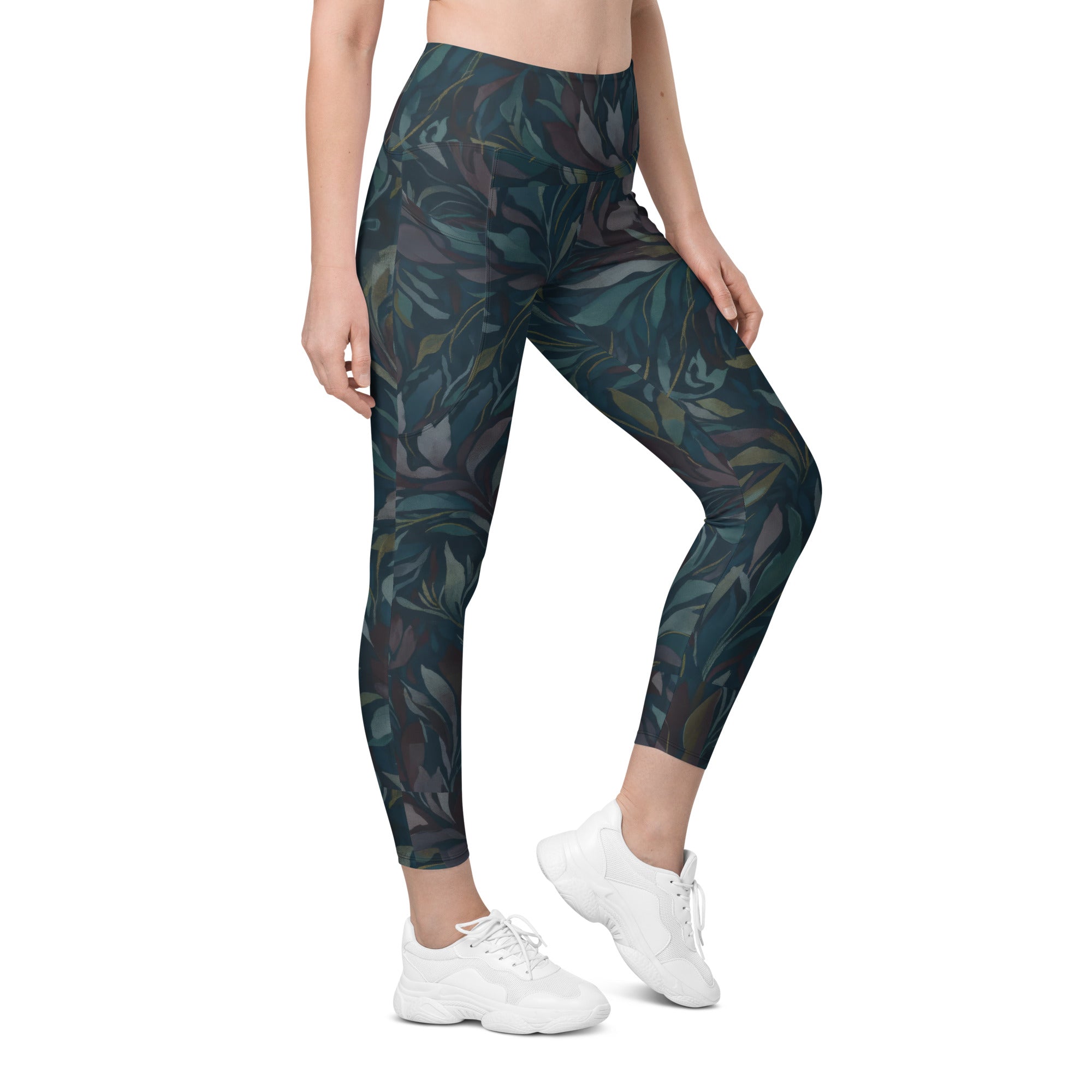 Everyday Leggings with pockets - Evergreen Flow 8265152_14147