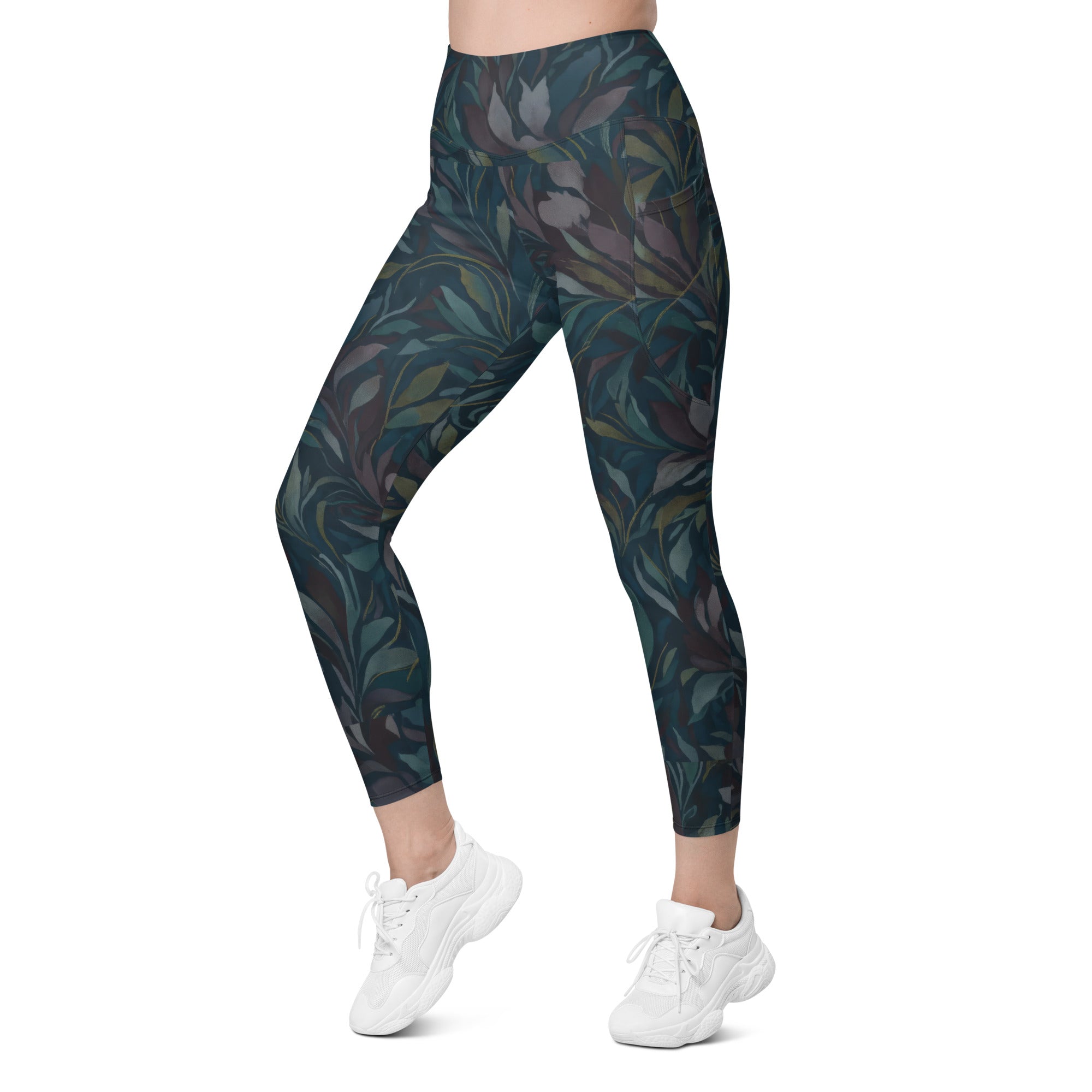 Everyday Leggings with pockets - Evergreen Flow 8265152_14147