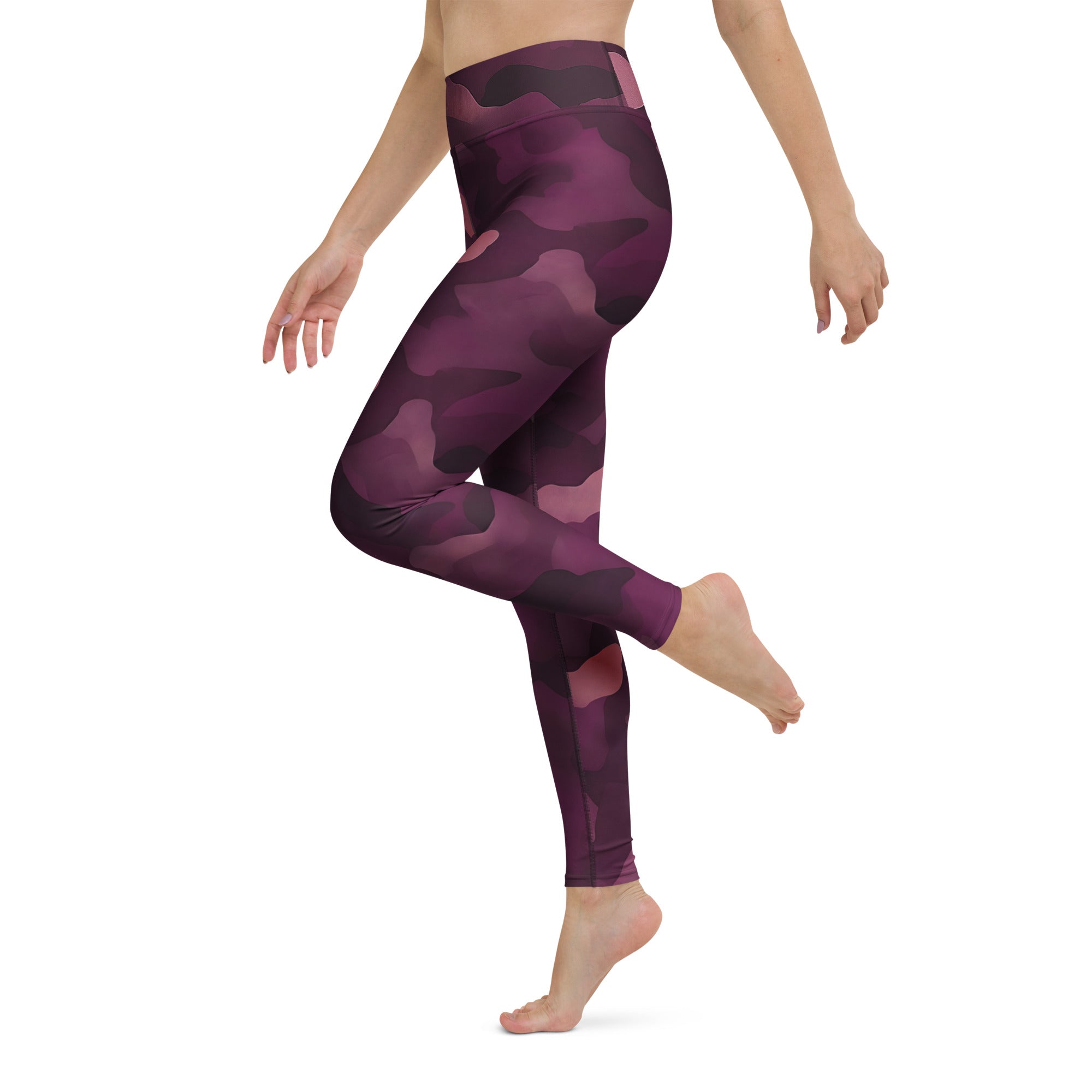 High Rise Leggings - Berry Sneaky 7993435_8353