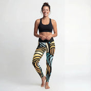 High Rise Leggings - Colourful Fantasy YL002XS