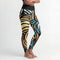 High Rise Leggings - Colourful Fantasy YL002XS