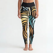 High Rise Leggings - Colourful Fantasy YL002XS