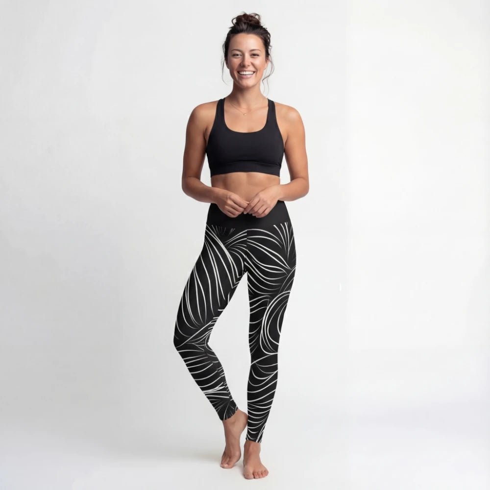 High Rise Leggings - Eclectic move 001XS