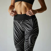 High Rise Leggings - Eclectic move 001XS