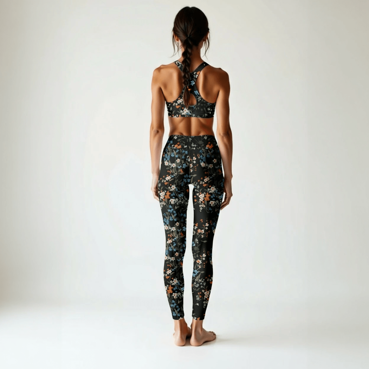 High Rise Leggings - Groovy Garden 3041222_8353