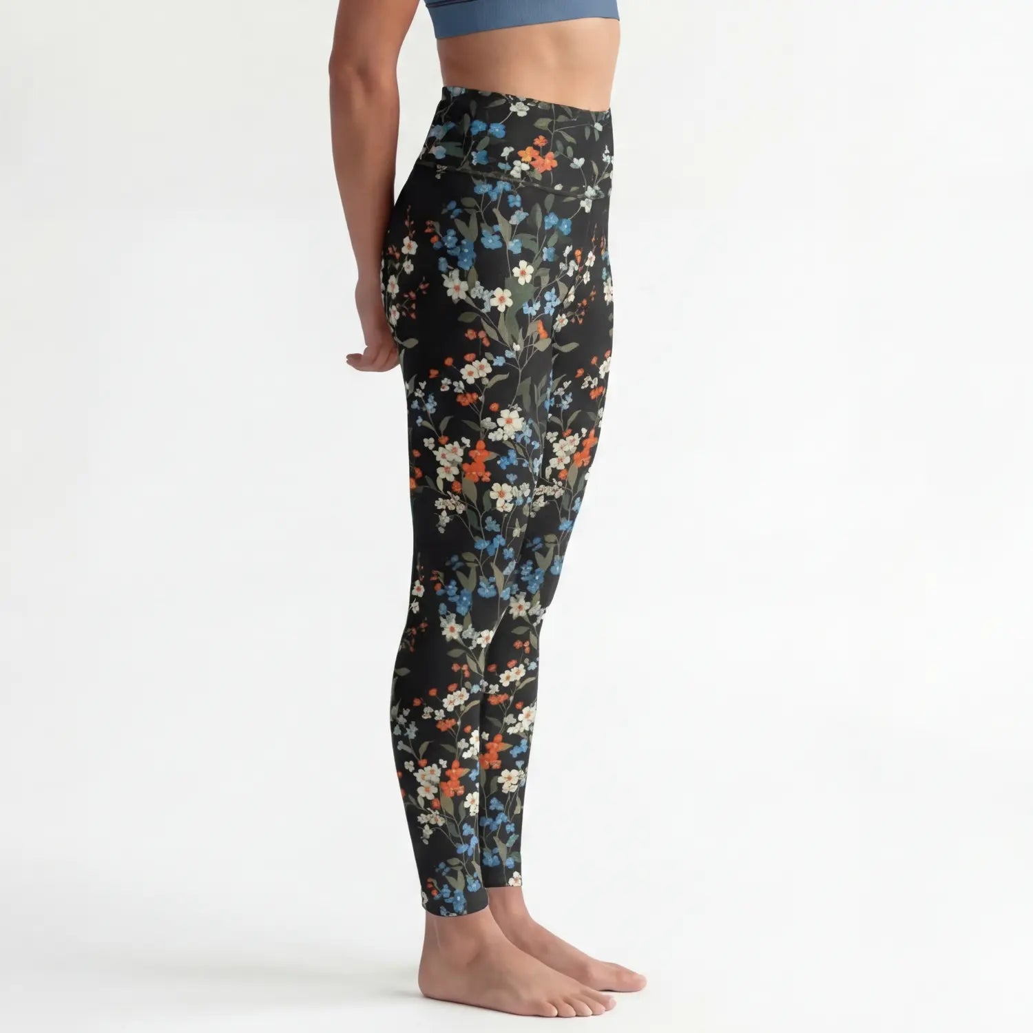 High Rise Leggings - Groovy Garden 3041222_8353