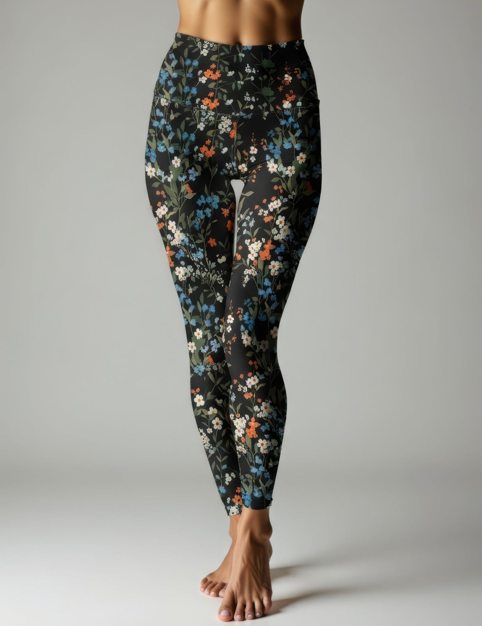 High Rise Leggings - Groovy Garden 3041222_8353