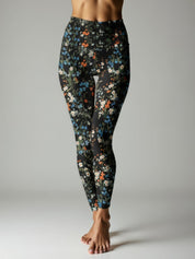 High Rise Leggings - Groovy Garden 3041222_8353
