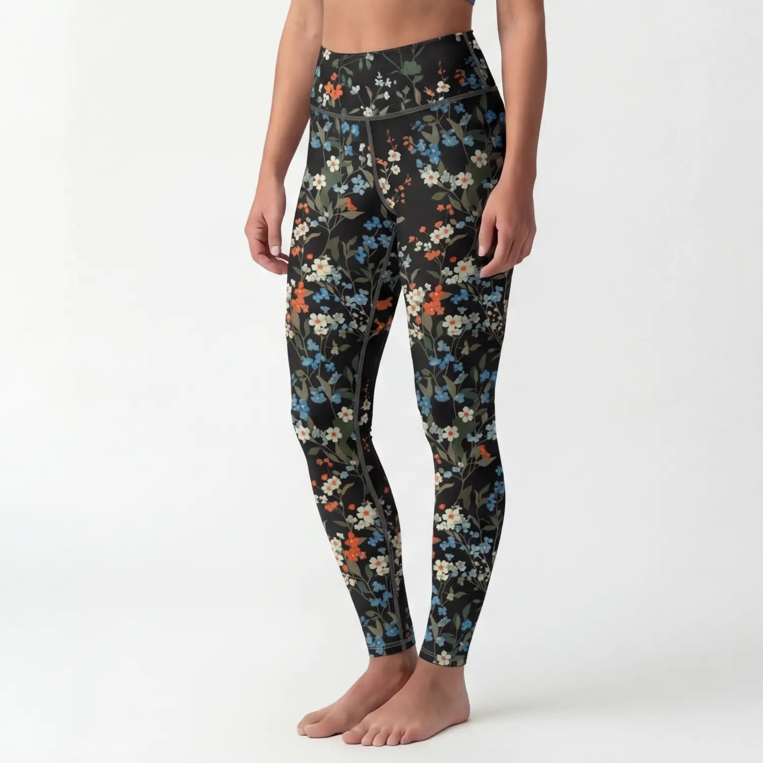 High Rise Leggings - Groovy Garden 3041222_8353