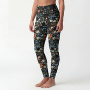 High Rise Leggings - Groovy Garden 3041222_8353