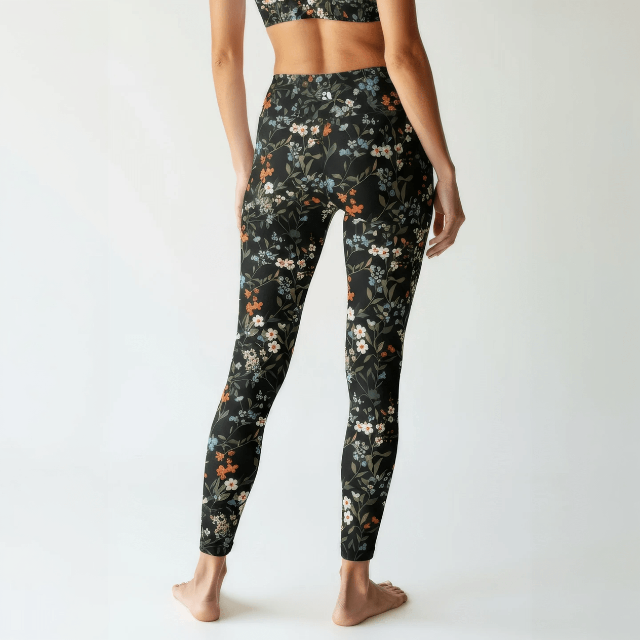 High Rise Leggings - Groovy Garden 3041222_8353