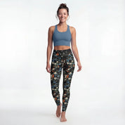 High Rise Leggings - Groovy Garden 3041222_8353