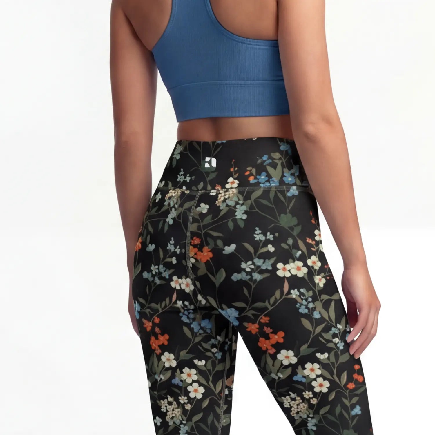 High Rise Leggings - Groovy Garden 3041222_8353