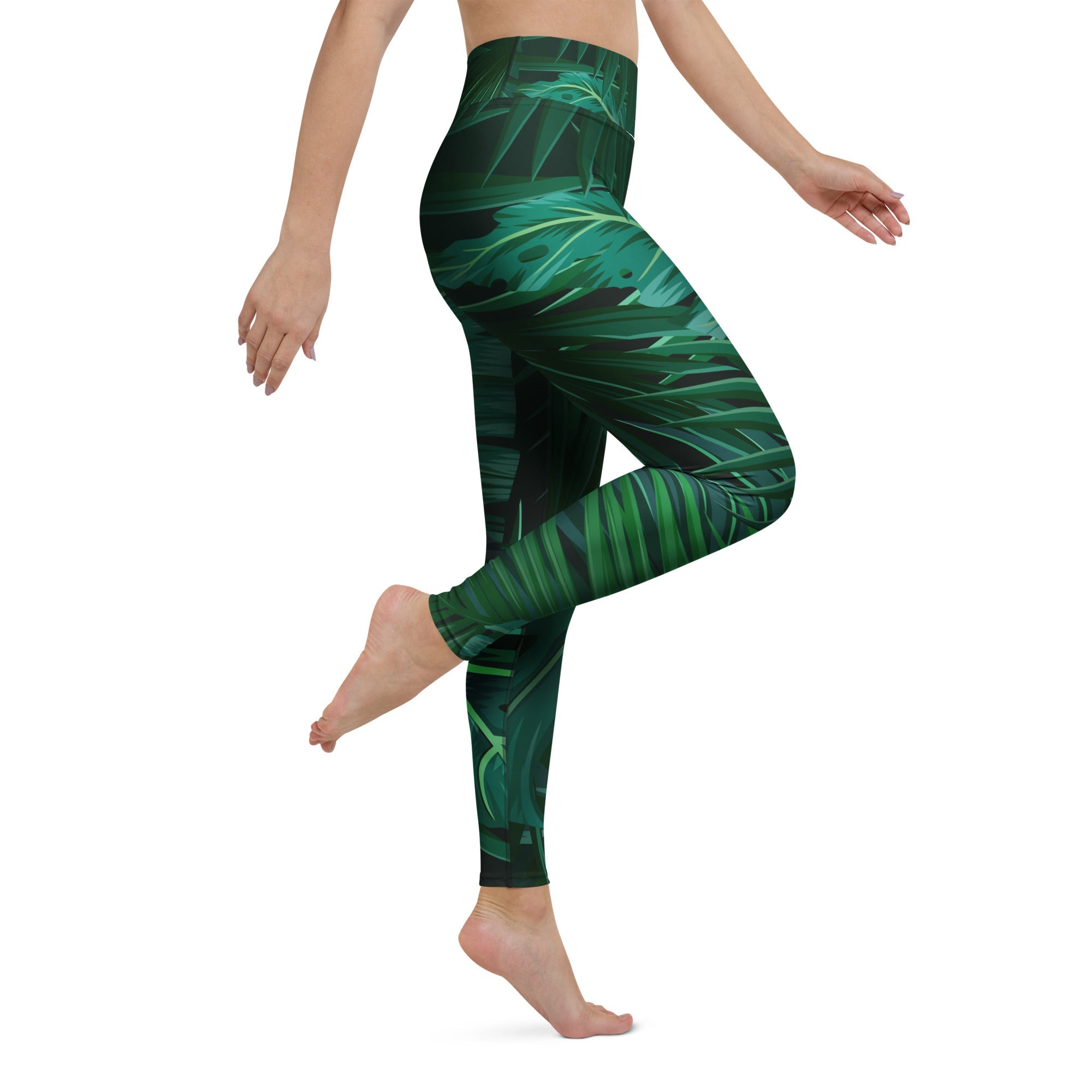 High Rise Leggings - Into the Forest HRYFRST001221XS